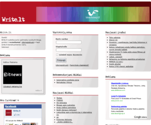 write.lt: Write.lt – Blogų namai
Write.lt - blogų namai