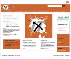 xit-web.dk: Xit Web: Forside
Webside for Kræftens Bekæmpelses undervisningsmateriale til grundskoler, Gå op i røg. www.op-i-roeg.dk