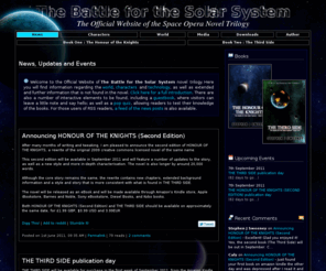 battleforthesolarsystem.com: The Battle for the Solar System
Official Website of the Battle for the Solar System Novel Trilogy