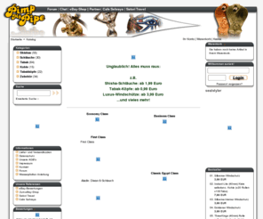 pimpmypipe.net: PimpMyPipe.com | Der Onlineshop für Wasserpfeifen, Shishas und Zubehör
PimpMyPipe bietet Shishas, Wasserpfeifen, Tabak, Kohle, Zubehör und andere Ägyptische Kunst. Zudem bietet PimpMyPipe einen Shishakonfigurator.