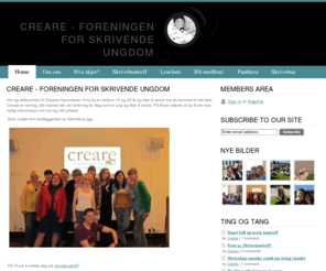 skriveglede.com: Home - Creare - Foreningen for skrivende ungdom
Skriveglede.com er hjemmesiden til Creare - Foreningen for skrivende ungdom. Her finner du mye nyttig info om organisasjonen og dens arbeid.