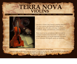 terranovaviolins.com: Terra Nova Violins
