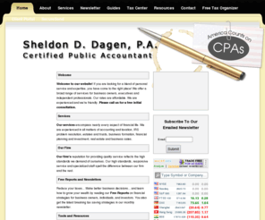dagencpa.com: Hollywood, FL CPA / Sheldon D. Dagen, P.A.
Sheldon D. Dagen, P.A. is a full service tax, accounting and business consulting firm located in Hollywood, FL