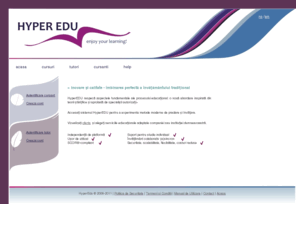 hyperedu.com: HyperEDU - Interactive Learning System
HyperEDU services offer the right solutions for individuals, small or large businesses. Solutions include web meetings, webinars, intranets, eLearning, remote support and system management, all with just a web browser. Try your own online educational area for free. 