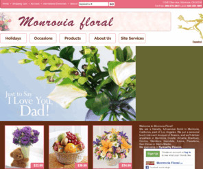 poppyshoppe.com: Monrovia Floral - Monrovia, CA, 91016 - Delivering Fresh Flowers and Gifts
Monrovia Floral - Monrovia, CA, 91016 Flower and gift ordering locally to Monrovia, CA, Arcadia, CA, Azusa, CA, Bradbury, CA, Covina, CA, Duarte, CA, Glendora, CA, Irwindale, CA, La Verne, CA, Pasadena, CA, Sierra Madre, CA or worldwide via our international delivery. Buy flowers online for same day and next day local florist delivery.