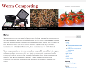 wormcomposting.com: Worm Composting | Information on worm composting
