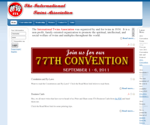 intltwins.org: The International Twins Association
The International Twins Association