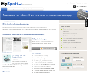 myspott.nl: MySpott.nl betaalbare websites - MySpott
MySpott.nl betaalbare weboplossingen. Betaalbaar, professioneel, in de uitstraling welke past bij uw bedrijf en eenvoudig te beheren? Met MySpott is dit nu mogelijk.