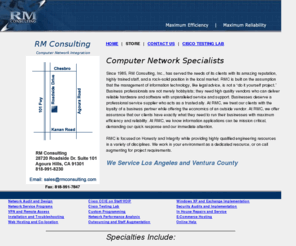 rmconsulting.com: RM Consulting Computer Networking and Integration
