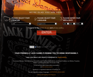 toastjack.com: Jack Daniel's Tennessee Whiskey
Jack Daniel's Tennessee Whiskey