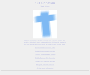 101christiansites.com: Christian Sites
christian web sites