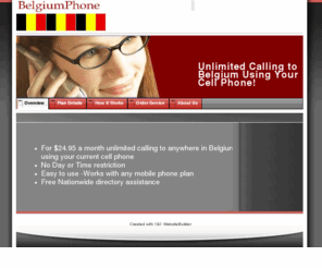 belgiumphone.com: A WebsiteBuilder Website - Overview
A WebsiteBuilder Website