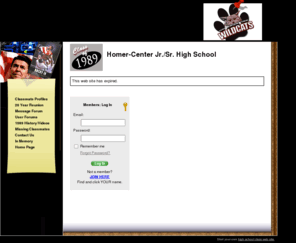 homercenter1989.com: Homer-Center Jr./Sr. High School , Homer City, PA
This is the official web site for the Homer-Center Jr./Sr. High School 