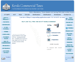 keralataxes.net: Kerala Commercial Taxes
