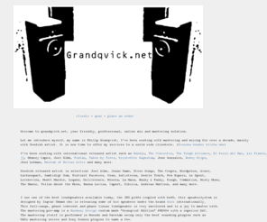 monstermaster.net: www.grandqvick.net - online mastering!
