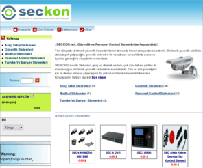 seckon.net: ..:: SECKON ::.. Alarm ve güvenlik sistemleri, Görüntülü kapı sistemleri, Kontrol sistemleri, Kameralar, Dvr kart ve cihazları
..:: SECKON ::.. Alarm ve güvenlik sistemleri, Görüntülü kapı sistemleri, Kontrol sistemleri, Kameralar, Dvr kart ve cihazları, powered by Kuresell.com