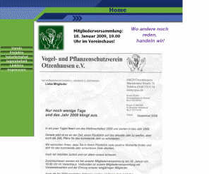 vpso.de: Homepage des Vogel- und Pflanzenschutzvereins Otzenhausen e.V.
Vereinsbeschreibung mit Projekten und aktuellen Terminen