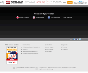 web-seminar.tv: WTG OnDemand Watch real business events Online.
Watch free and paid for business events and webinars from some of the world�s leading speakers. With over 4,000hrs of video & the ability to download slides, white papers and MP3 audio files - WTG OnDemand is your one-stop-shop for business learning. 