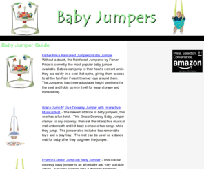 babyjumper.net: Baby Jumper - Shop and Compare Baby Jumpers, Find the Best Deals on a Baby Jumper
Baby Jumper - Shop and Compare Baby Jumpers, Find the Best Deals and Get Detailed Product Information to Find the Best Baby Jumper