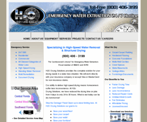 h2odryingsolutions.com: EMERGENCY Water Extraction - Drying Solutions
H2o Drying Solutions specialize in HIGH-SPEED Water Removal and Structural Drying.We Dry in 24 to 30 hours .Customer inconvenience cut in half.Claims settled FASTER than ever before.No DEMOLITION on many jobs