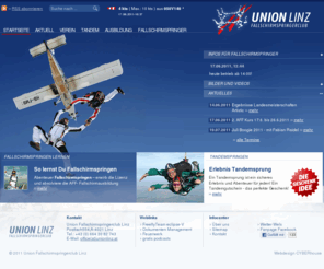 unionlinz.com: Fallschirmspringen, Tandemspringen, Fallschirmspringer, Aff Ausbildung in Linz - Flughafen Hörsching , Oberösterreich. Ein Fallschirmsprung für jeden!
Fallschirmspringen, Tandemspringen, AFF Ausbildung in Oberösterreichs größtem und modernsten Zentrum für Fallschirmspringer. Union Fallschirmspringerclub Linz. Am Flughafen Linz, Hörsching. Tandem Gutschein Bestellung, ein Tandemgutschein als perfektes Geschenk. Fallschirmsprung für fast jeden möglich.