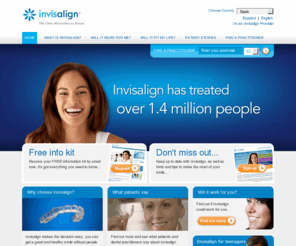 invisaline.es: Invisalign - Teeth straightening with clear, nearly invisible braces
Invisalign offer teeth straightening with nearly invisible braces. Get a confident smile that can change everything with Invisalign treatment today.