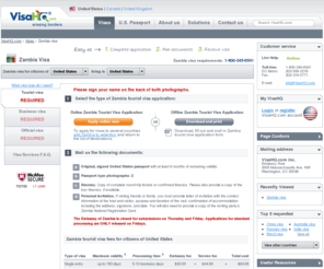 zambiatravel.net: Zambia Visa: Application, Requirements. Apply for Zambian Visas Online.
Zambia Visa  Services: Secure Online Application; Tourist, Business, Private Visas to Zambia. Comprehensive Information on Zambia Visa Requirements - Apply Now.