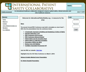aaiic.org: International Patient Safety Collaborative
