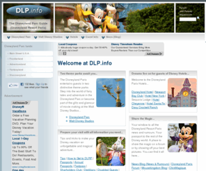 dlp-guide.com: DLP.Info - Disneyland Resort Paris
Your portal to the most magical place in Europe; the beautiful Disneyland Resort Paris...