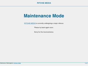 ritchiemedia.net: Ritchie Media » Maintenance Mode
Set-up and Traffic Services For Your Website