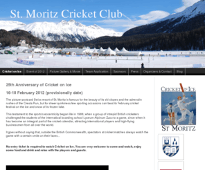 cricket-on-ice.com: Cricket on Ice St. Moritz - Cricket on Ice / St. Moritz Switzerland
