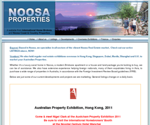 ihbnoosa.com: Australian property specialists based in Noosa, Queensland - Noosa, Noosaville, Noosa Heads, Tewantin  - Home
Australian property specialists based in Noosa, Queensland. Dealing in the local and expatriate markets overseas, through a number of international exhibitions each year. Real estate, realestate, properties, Noosa, Sunshine Coast, Brisbane, Australia