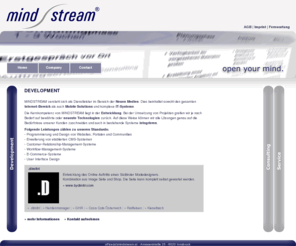 mindstream.at: Mindstream® - Consulting, Development, Service - Innsbruck, Tirol
