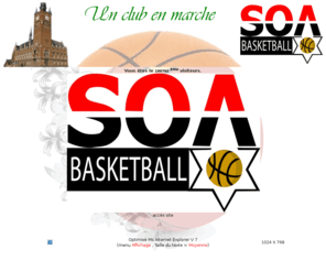 planet-soa.info: Bienvenue sur le site officiel des SOA Basket Ball
Toutes l'actualités du club de Basket d'Armentières, les Sports Ouvriers Armentièrois, avec en avant première, l'équipe fanion du club, évoluant en Nationale 1 féminine