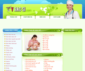 ybacsi.com: YBacSi.com - Tất cả vì sức khoẻ cộng đồng.
YBacSi.com là trang Tin tức sức khỏe & đời sống, gia đinh, thế giới y học, y khoa, làm đẹp.. Vietnamese health and lifestyle news information.