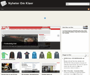 nyheteromklaer.com: Nyheter om Klaer |
