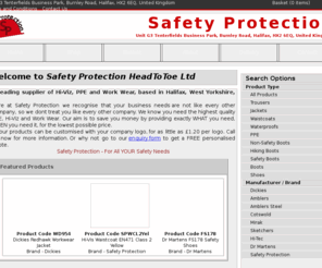 safety-protection.org: Safety Protection
Safety Proctection - Unit G3 Tenterfields Business Park, Burnley Road, Halifax, HX2 6EQ, United 
			Kingdom