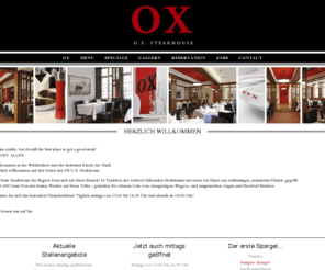 oxusprimebeef.com: ox-steakhouse - Herzlich willkommen
ox-steakhouse