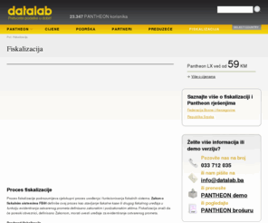 fiskal.ba: Pantheon :: Datalab d.d.
