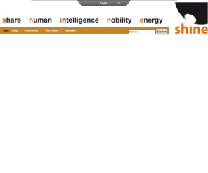 shineprojects.net: Shine - SH!NE Projects - Willkommen
SHINE Projects - Share Human Intelligence, Nobility, Energy - Energy Sculpture - SH!NE