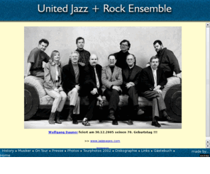 ujre.net: United Jazz   Rock Ensemble
United Jazz   Rock Ensemble