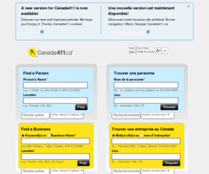 canada411.com: Free People Search, Reverse Phone Lookup, Business Telephone