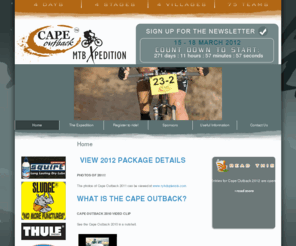 capeoutback.co.za: Cape Outback MTB Expedition » Cape outback, Mountain Bike Expidition
A four day multi-stage paired mountain bike expedition in the Western Cape region of South Africa.