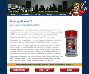 pittsburghpowder.com: Pittsburgh Powder Meat Seasoning
Pittsburgh Powder Meat Seasoning - One Taste And You'll Be Hooked