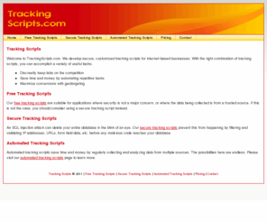 trackingscripts.com: Tracking Scripts
Tracking Scripts