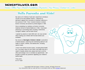 bcdentalweb.com: B.C. Dental	:	Welcome
Burlington Children’s	Dental