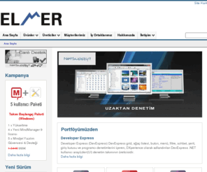 elmer.com.tr: Elmer :: Yazılım Ürünleri Dağıtımı, Yazılım Ürünleri Satışı, Danışmanlık Hizmetleri
Elmer Yazılım, kendi alanının en başarılı ve tanınmış yazılım ürünlerini doğrudan ve satış kanalı üzerinden bireysel ve kurumsal müşterileriyle ile buluşturuyor ve satışını yaptığı yazılımlara ilişkin kurulum, eğitim ve danışmanlık hizmetleri veriyor.