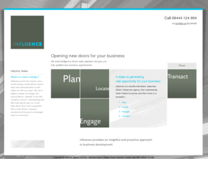 influenceagency.com: Influence Agency || Plan, Locate, Engage & Transact || Creative and Strategic Agency, Guiseley, Leeds, West Yorkshire
Influence is a full service marketing agency specialising in sales pipeline management, direct marketing and telemarketing, award-winning creative, data and bespoke list creation, qualitative research