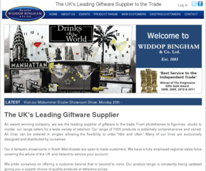 widdop.net: Widdop Bingham & Co Ltd,  The UK's Leading Giftware Supplier to the Trade
Widdop Bingham, The UK's Leading Giftware Supplier to the Trade