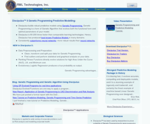 aimlearning.com: Genetic Programming ,Genetic Algorithm, Predictive modelling, Regression, Classification and ROC Curve. Compares better with Neural Networks
Genetic Programming applied to  Data Mining, Predictive modelling, Regression and Classification. 
Discipulus is faster and produces better models than Neural Networks, decision trees, support vector machines 